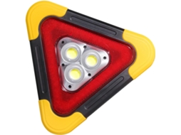 Triângulo De Sinalização Luminoso Recarregável Imikeya Para Carros, Luz De Trabalho Triangular Durável Em Abs