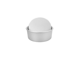 Forma De Alumínio Para Bolo De 15 Cm (6 Polegadas), Ideal Para Assar Biscoitos E Mousses. Forma Redonda Para Bolos E Biscoitos Com Fundo Removível.