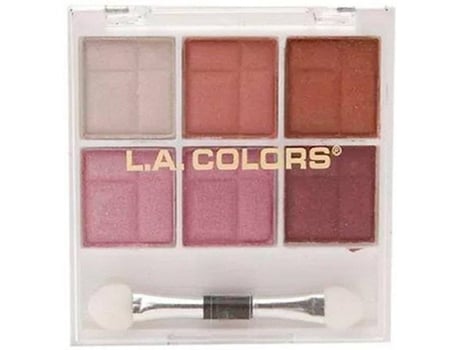 Paleta de Sombras L.A. COLORS 6 Color Delicate