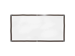 Vidaxl Lona Com Olhais Transparente 1 X 2 M Polietileno