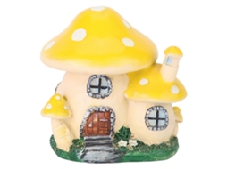 Decoração De Cogumelo Miniatura Em Resina Para Casa