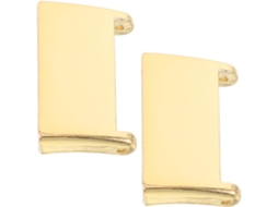 Conjunto De 2 Adaptadores De Pulseira De Metal Dourado Compatíveis Com Redmi Watch E Mi Watch. Segur Gokoco