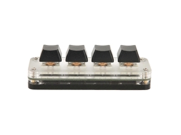 Teclado Programável Usb De 4 Teclas, Mini Teclado Mecânico Hid Portátil, Teclado Programável Para Jogos Osu Rgb. Everley891