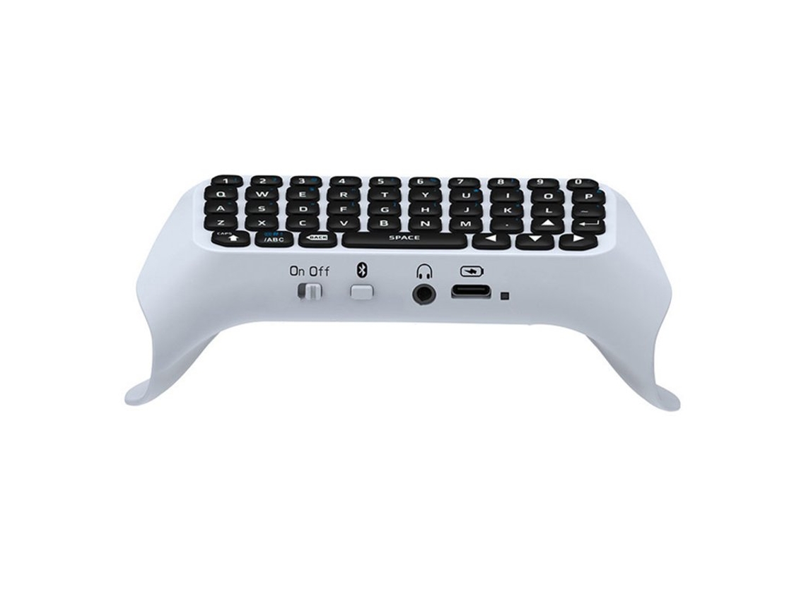Mini Teclado Sem Fio Bluetooth para Controlador de Jogo Ps5