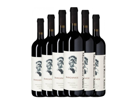 Vinho MUSA DI ROCCA ANTICA Sangiovese Terre di Chieti (0.75 L - 6 Unidades)