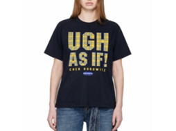 Rockinstone Clueless Ugh As If Navy T-shirt Size:l
