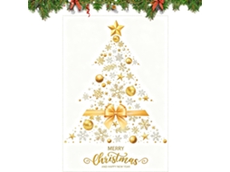 Adesivos De Natal Para Janelas - Decorações Diy Removíveis E Estáticas |