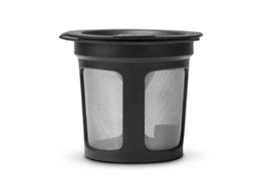 Filtro Reutilizável em Aço Inoxidável 304 para Máquina Belr, Cápsula Recarregável, Anti Fugas