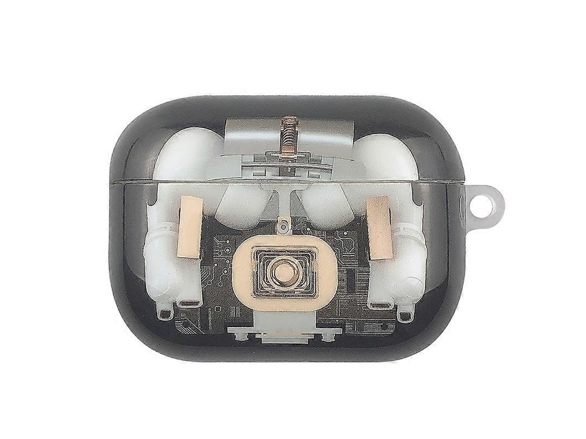 Camada protetora de TPU com estrutura mecânica para AirPods Pro GIECY