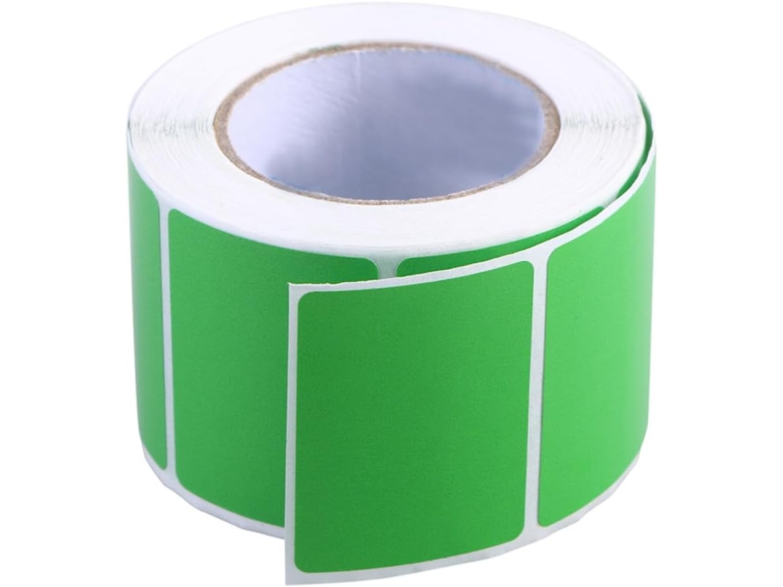 Pacote com 3 Topbathy Rolos de Etiquetas Térmicas Autoadesivas, Unidades, 40x30 Mm, 800 Peças, Função Antifric
