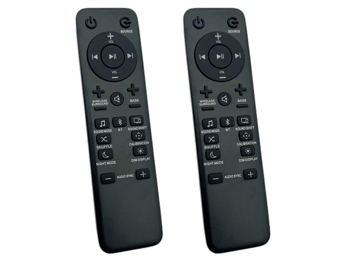 Controle Remoto Para Barra De Som 4k Ultra Hd De 2.1, 3.1 E 5.1 Canais_glo
