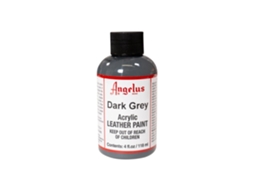 Tinta Para Couro E Imitação De Couro Angelus Cinzento Escuro 118 Ml