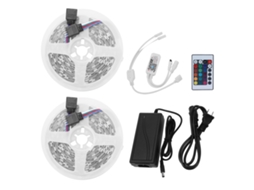 Rebe-tiras De Luces Led Wifi Inalámbricas 300led 10m 12v Rgb Dimmable Flexibles Coloridas