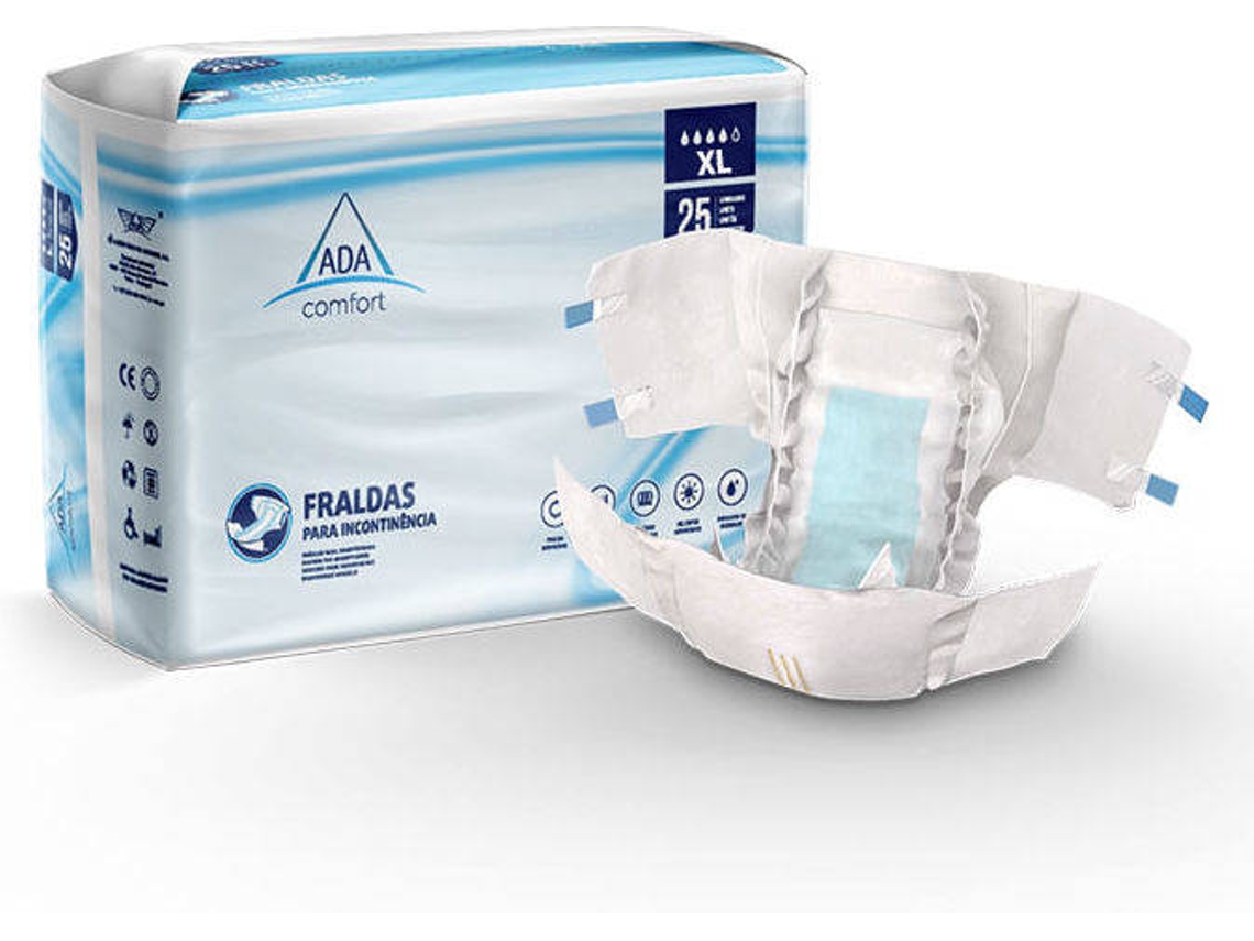 Fralda ADA Ada Confort (25 Un - Tam: xL)
