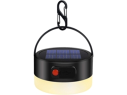 Luzes De Acampamento, Lâmpada De Acampamento Solar Recarregável, Lanterna Led Multifuncional Portátil À Prova Dágua Rou Olysi Shop