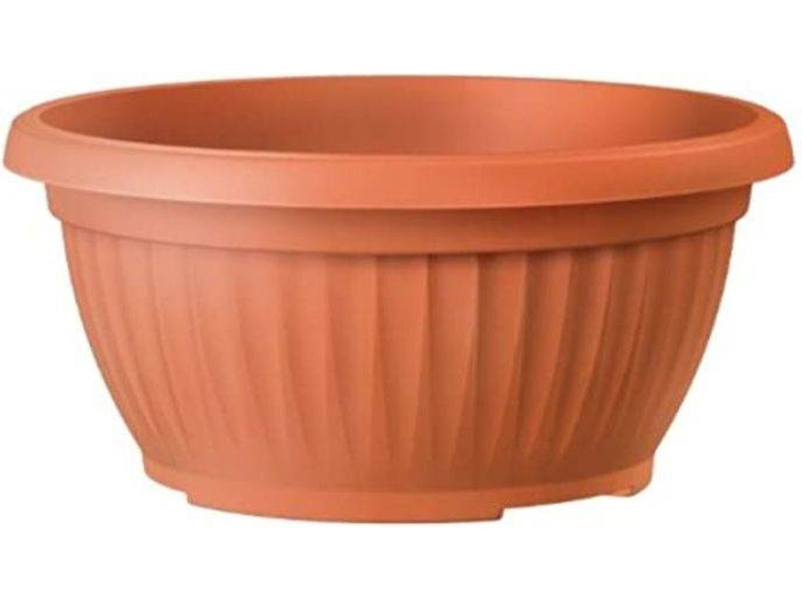 Vaso PROSPERPLAST Terra (Laranja - 35 x 35 x 15 cm)
