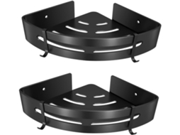 Organizador De Chuveiro De Parede Em Aço Inoxidável, 2 Peças, Para Cozinha, Resistente. Gokoco