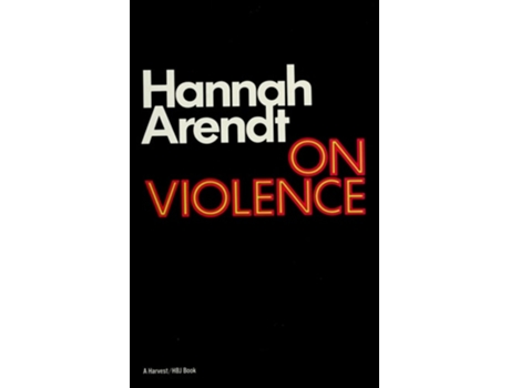 Livro ON VIOLENCE de Hannah Arendt  (Inglês)