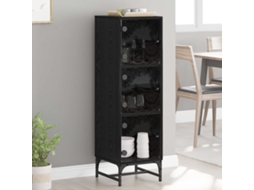 Vidaxl Buffet Carvalho Preto 35 X 37 X 117 Cm