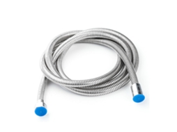 Mangueira de chuveiro flexível de aço inoxidável de 3 metros, com conector de 1/2 polegada para ducha manual em banheiros e residências.