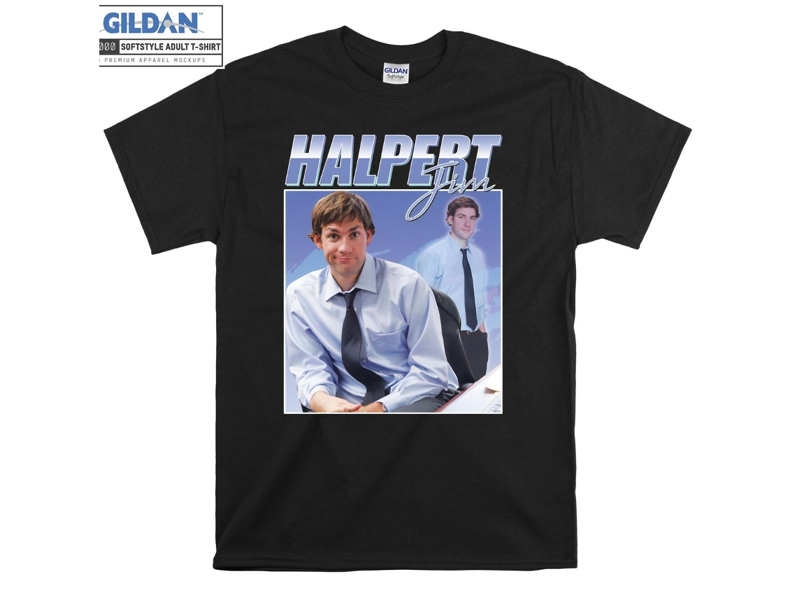 T-shirt Rockinstone Jim Halpert Homage Us Office Tv Show（xxxl）