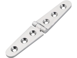 Dobradiça Oculta Para Porta De Armário, Em Aço Inoxidável, 152x30mm, Dobradiça Reforçada Para Porta De Barco, Com 6 Furos
