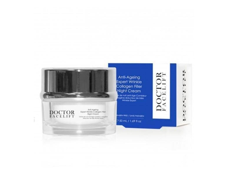 Creme de Rosto DR FACELIFT Anti-Ageing Expert Wrinkle Collagen Filler Night Cream (50 ml)