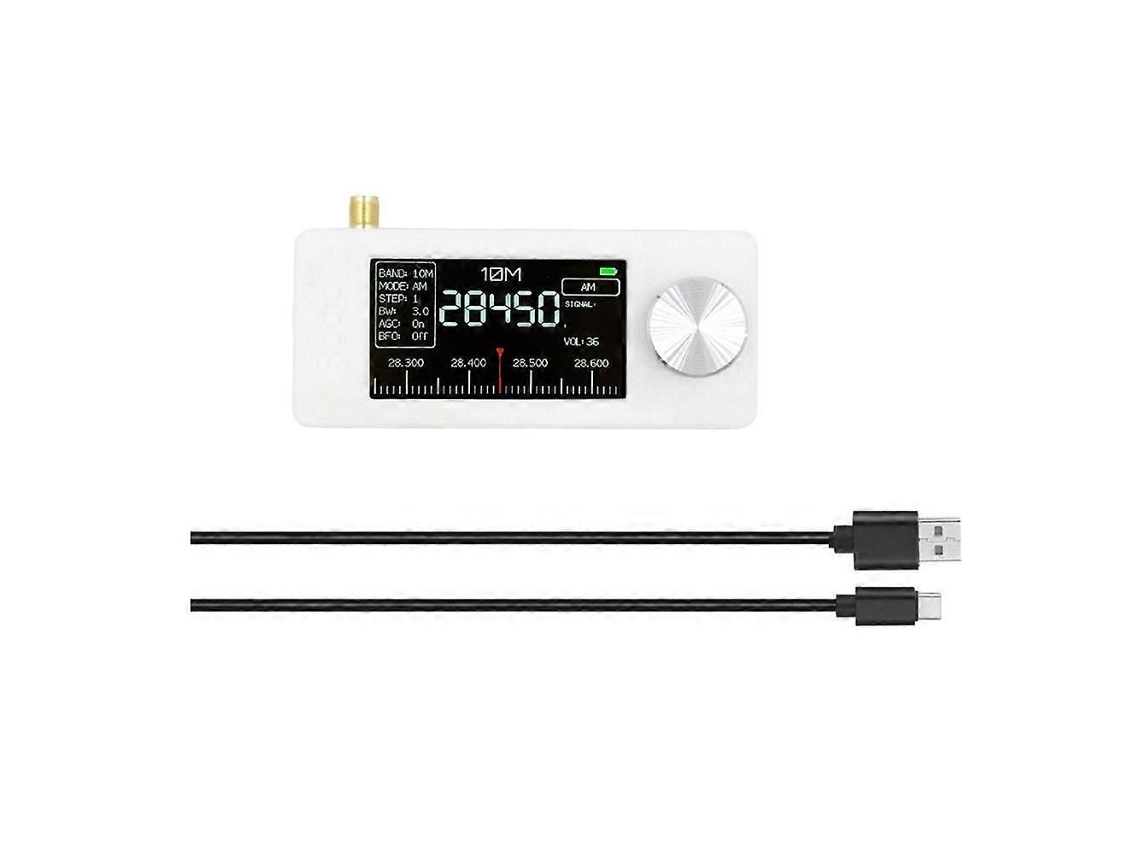 Rádio de Bolso com Mini Antena Loop Si4732 com Interface Sma, Receptor Mini de Rádio Lsb Usb Am/fm GOKOCO