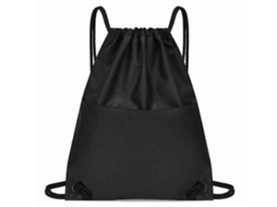 Yncm-mochila De Corda Oxford Impermeável Com Bolso Zipper