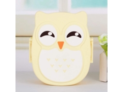 Lancheira Infantil Em Formato De Coruja Desenho Animado, Grande Capacidade, Hermética, Ideal Para Piqueniques Escolares