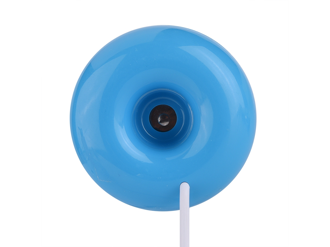 Humidificador USB portátil en forma de rosquilla con efecto atomizador azul | S/MARCA