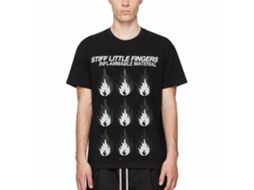 Stiff Little Fingers Inflammable Material T-shirt Unisex Adults Size:s