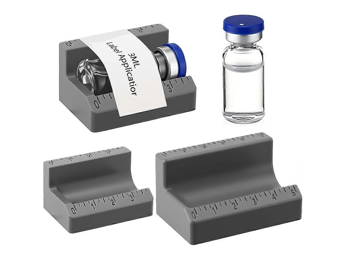 Conjunto De 2 Aplicadores De Rótulos Para Frascos De 3ml E 10ml, Ideais Para Pequenos Frascos De Óleo Essencial., 2 St