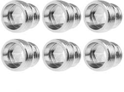 Lurelia Aerador Para Torneira, Em Metal, 6 Unidades, Dourado, Para Cozinha E Jardim