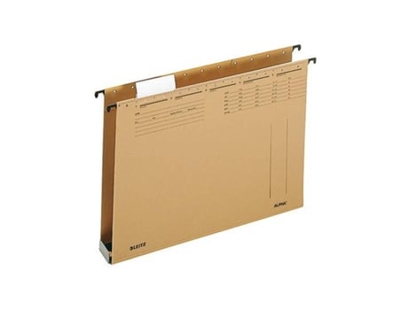 Porta-arquivos suspenso Leitz Alpha, A4, largura da base 40 mm, bicarbonato de sódio para o mercado D / L / A / Ch 1 peça Esselte Leitz (1942 00 00)