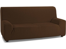 Capa de Sofá TODOPARAMICASA Emilia Castanho (3 Lugares - 220 cm)
