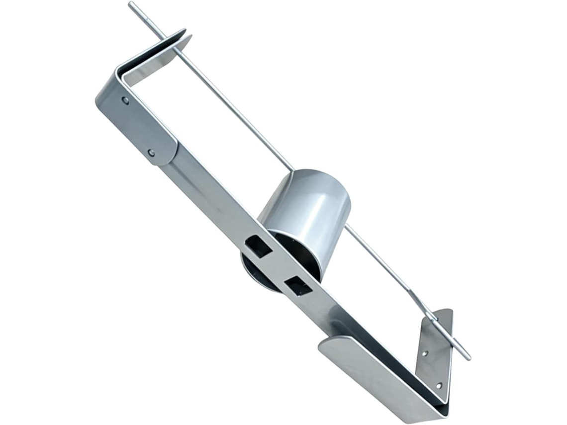 Dispensador de fita adesiva com carretel prático, ergonômico e confortável para drywall, com grande capacidade.