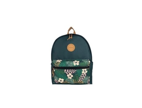 Mochila Computador De Homem Easyou Zurich Reciclado Selo Grs Tecido Verde (30 Cm)