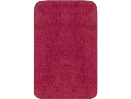 Tapetes de Casa de Banho VIDAXL 3 Peças (Tecido - 50x78 cm - Rosa)