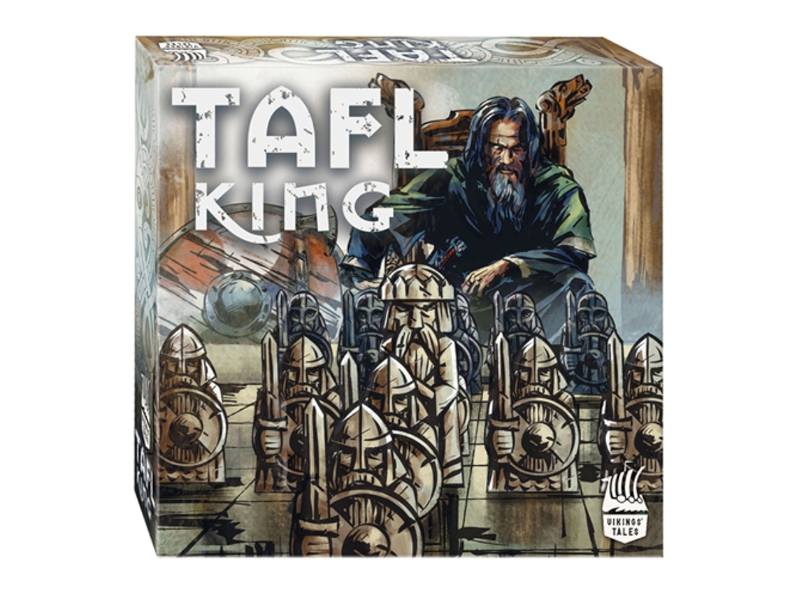 Jogo De Tabuleiro Tático Vikings Tales Tafl King, Jogo De Estratégia Para Adultos Tactic