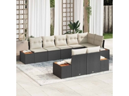 Vidaxl Conjunto De Sofá De Jardim 8 Unid. 8-número De Lugares