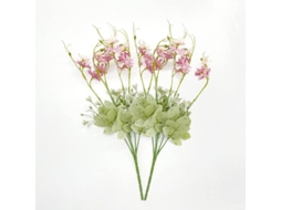 Flores Artificiales Crisantemo, Ramilletes De Plástico, Flores De Seda Pequeñas Decoración Hogar