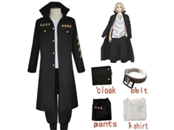 Traje de Cosplay Sano Manjiro, Tokyo Revengers, Mikey, Nova Line