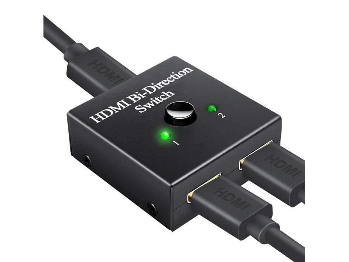 Comutador Hdmi 4k Bidirecional Interruptor Hdmi Divisor 2 In 1 Out 1 In Para 2 Out 3d 1080p 4k30hz Hdcp Interruptor Hdmi