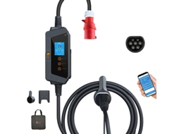 Estação De Carregamento De Veículos Elétricos, 7kw/11kw/22kw, Classificação Ip66, Controle Wi Fi Inteligente,11kw App Oem
