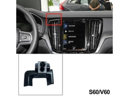 Suporte de Telefone YURU para carro, para Volvo, plástico, preto