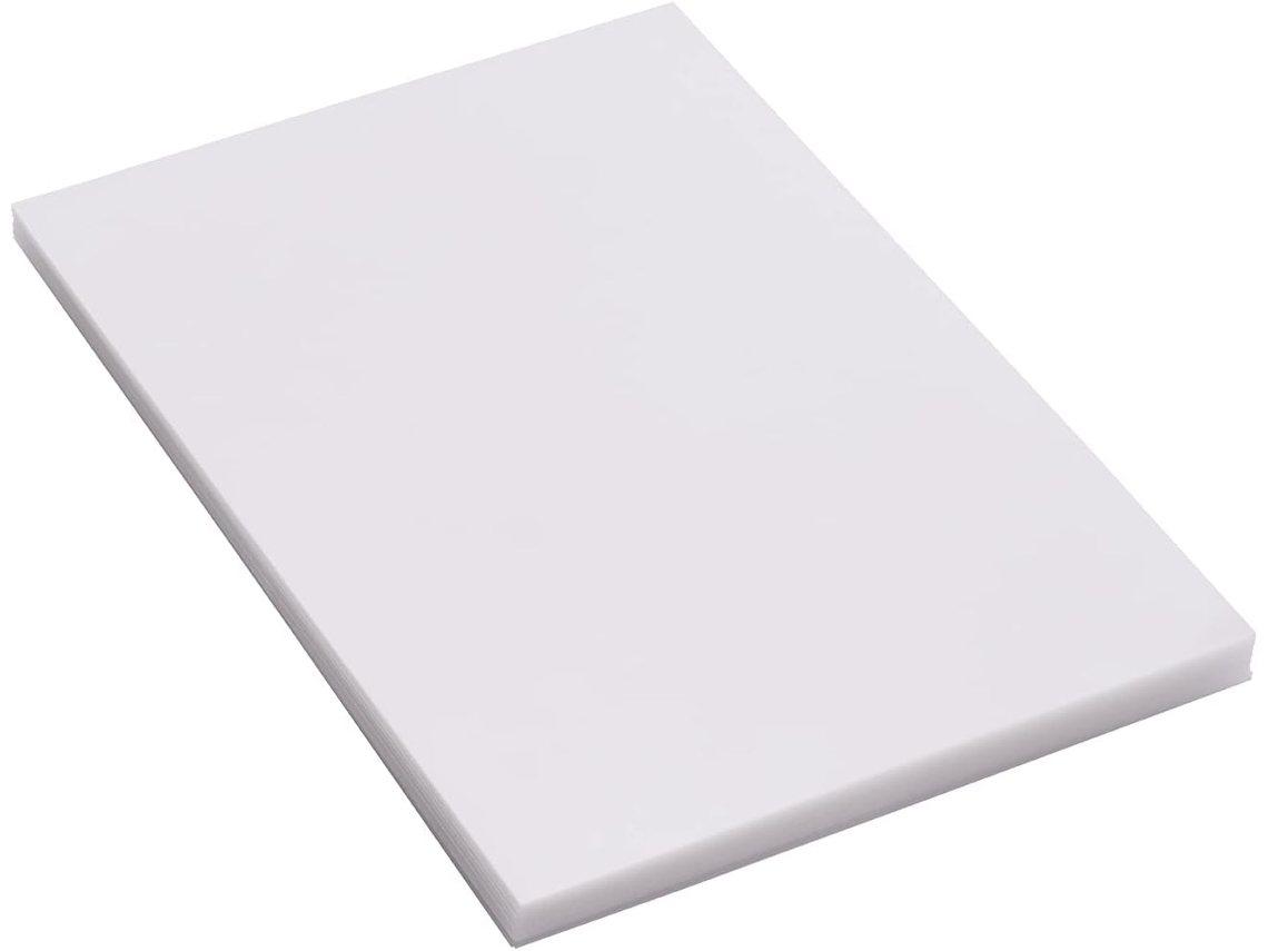 Folhas Termoencolhíveis Translúcidas Kit Criativo Com 50-unidades, 20x14, 5cm Ideal Para Artesanato, Brincos E Chaveiros