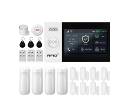 Sistema De Alarme Gsm, Controle Por Aplicativo Inteligente, Conexão Sem Fio, E 4g, Eu Plug Oem