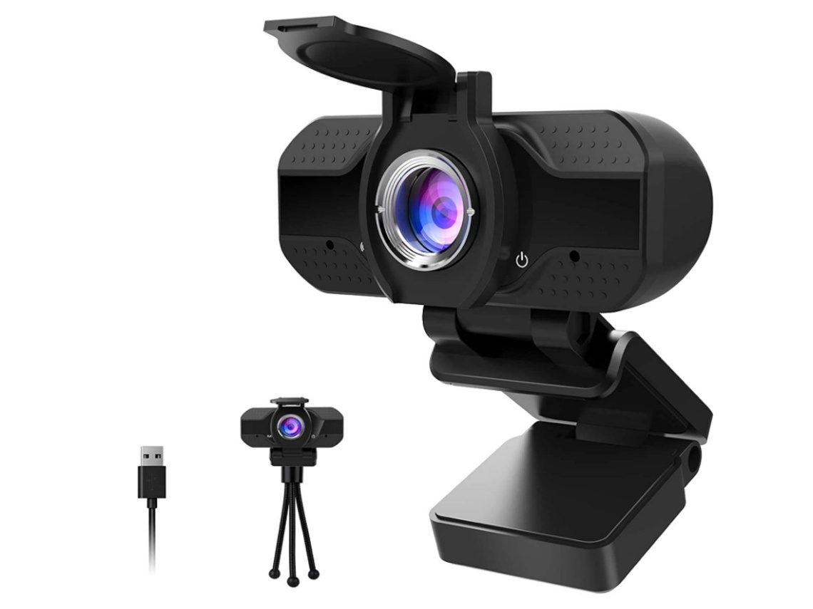 Lurelia Webcam 1080p Com Microfone Preto