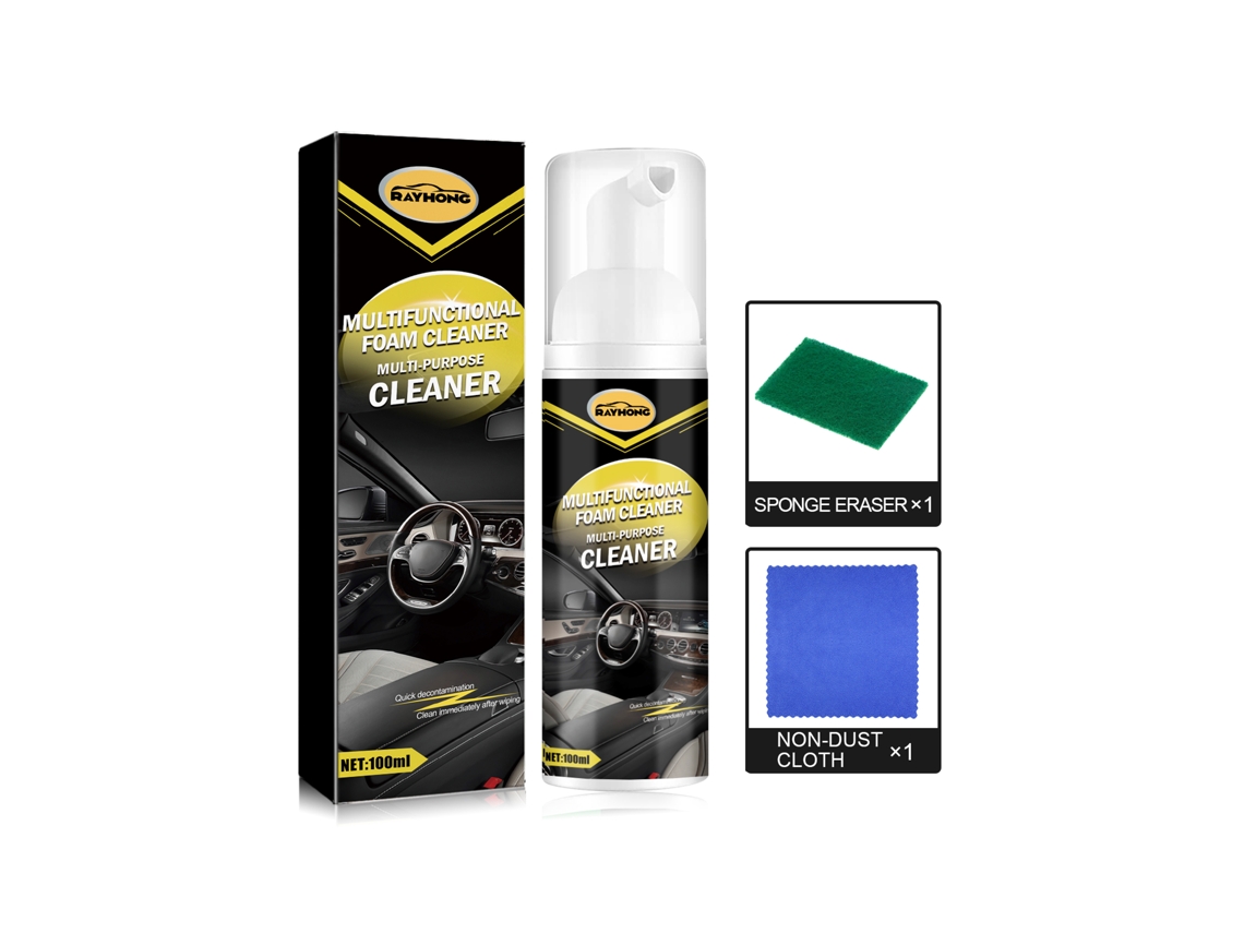 Espuma Detergente para Interior de Carro, Limpeza Profunda e Fácil LAXISCREED